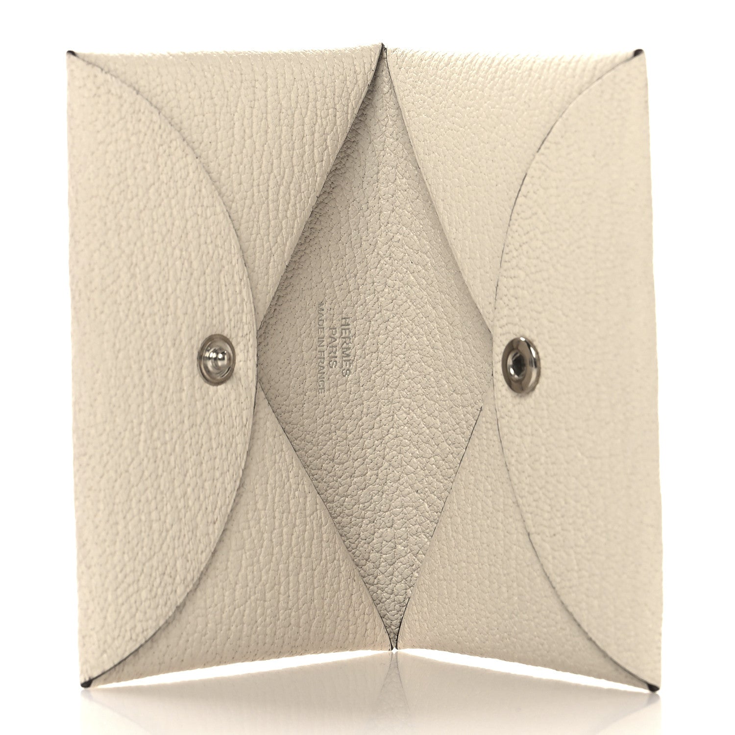 Hermes Chevre Mysore Calvi Card Case Nata 5 of 7