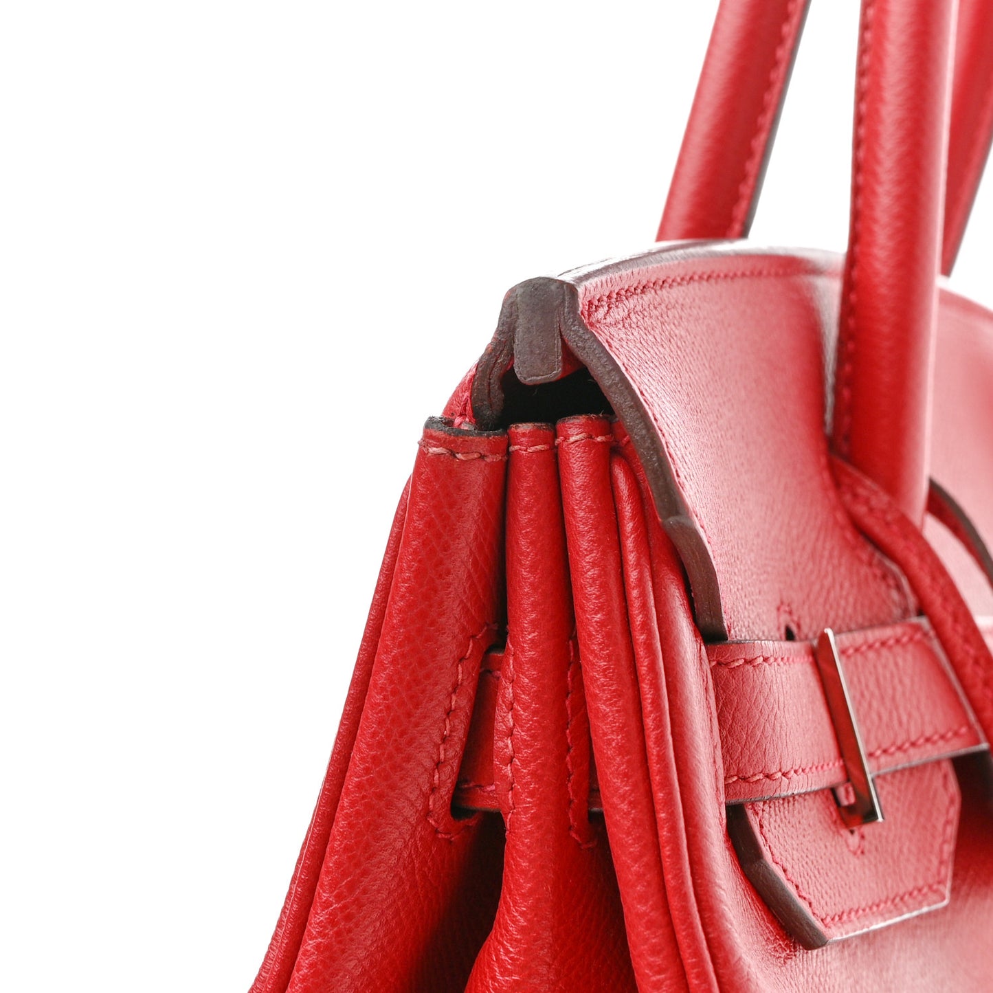 Epsom Birkin 30 Rouge Casaque