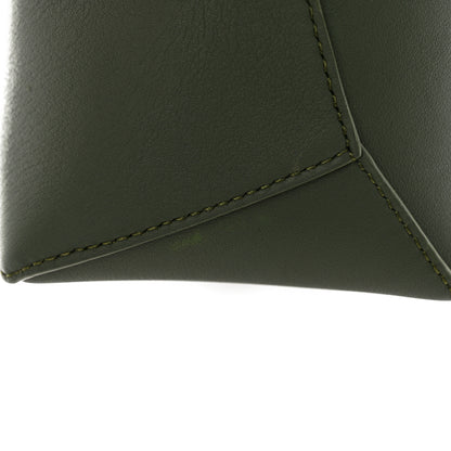 Loewe Calfskin Small Puzzle Edge Bag Bottle Green 11 of 11