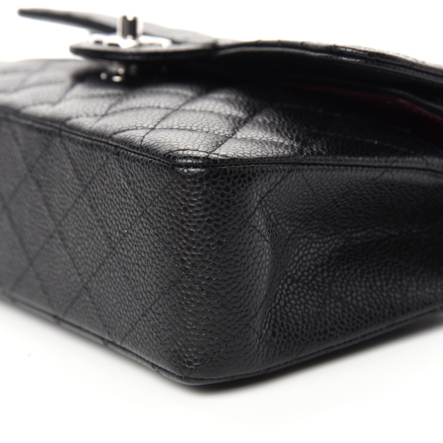 Chanel Caviar Quilted Small Double Flap Black 9 of 11