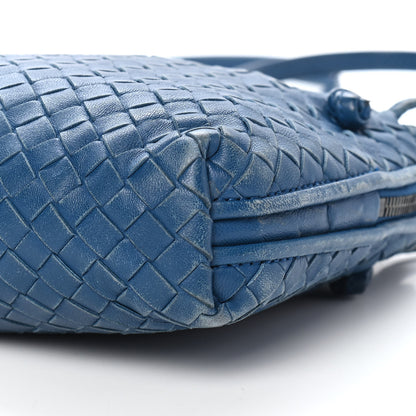 Bottega Veneta Nappa Intrecciato Nodini Bag Petrol Blue 9 of 10