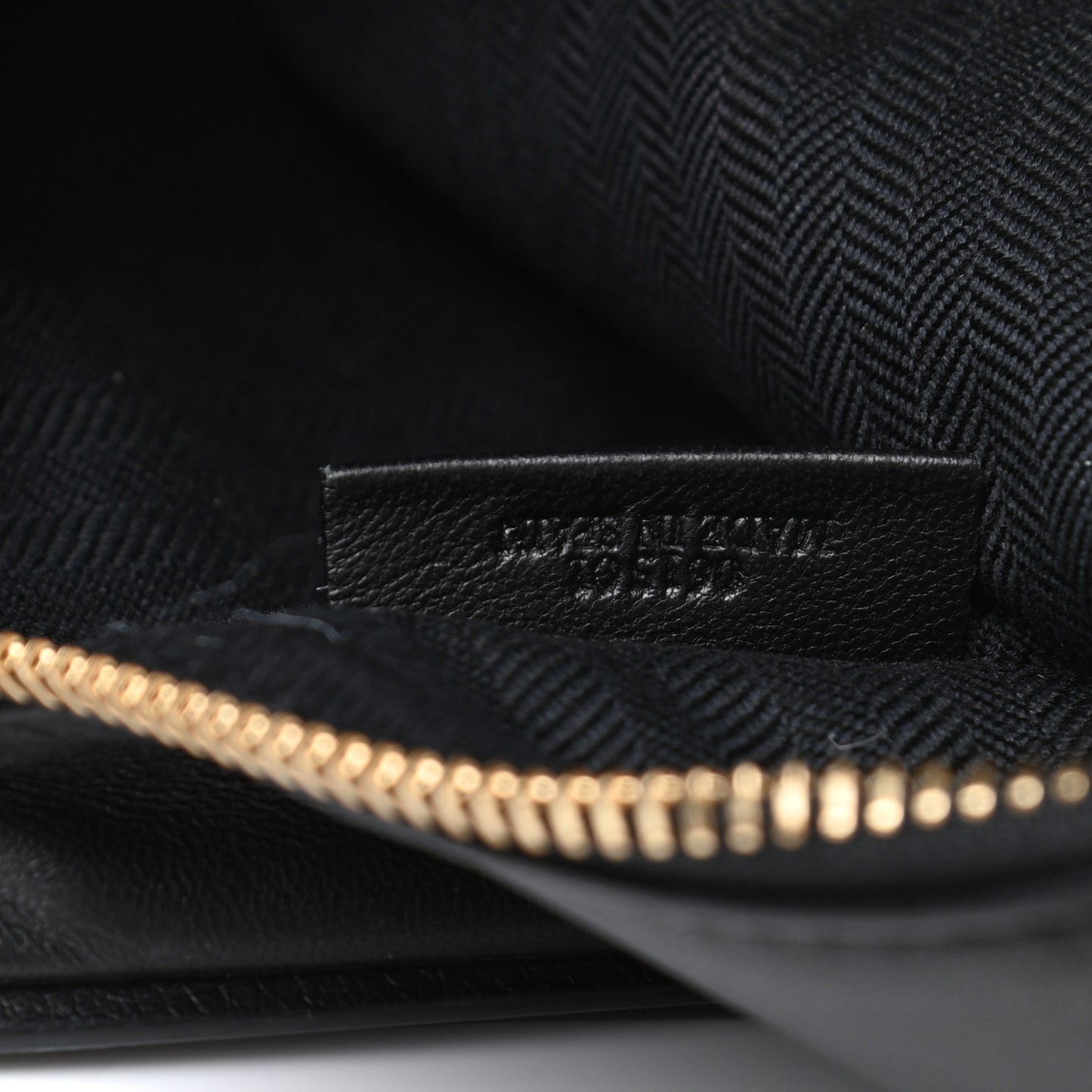 Nappa Wedge Clutch Black