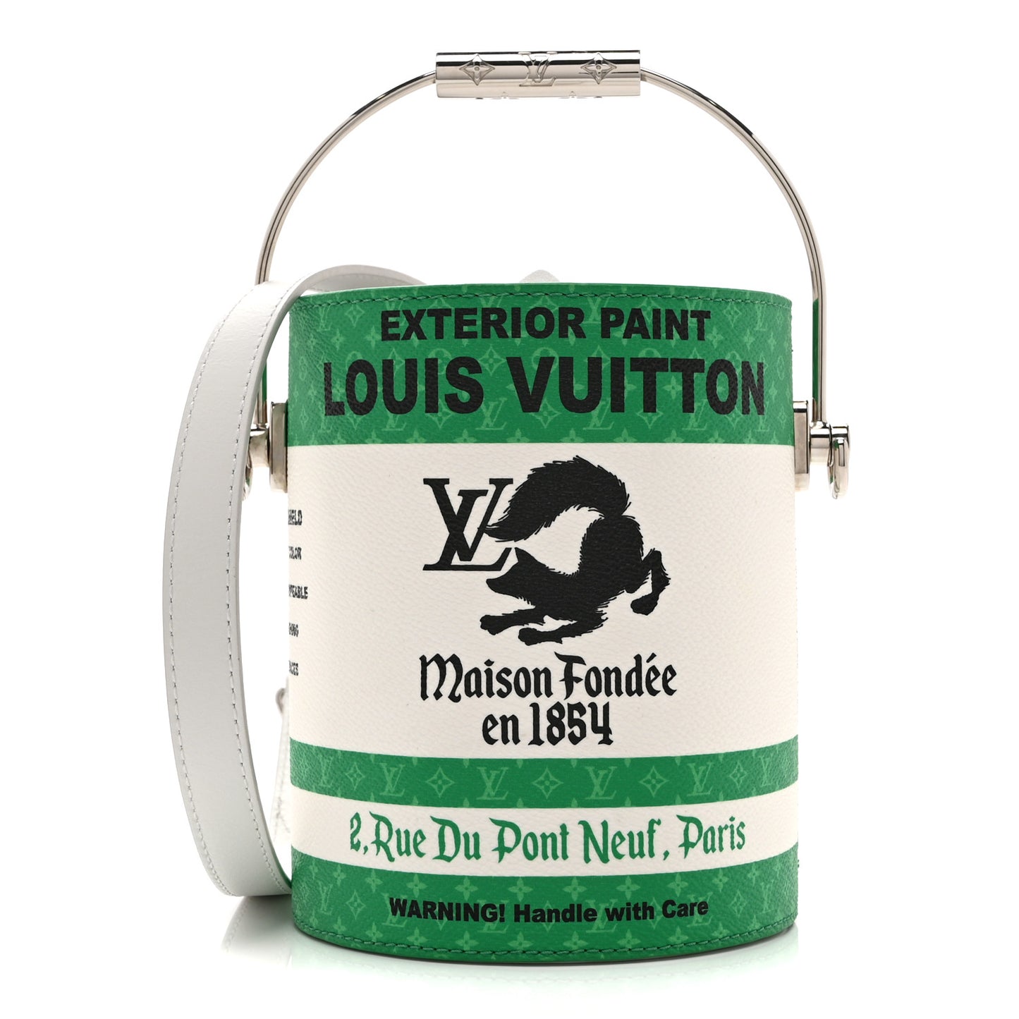 Monogram LV Paint Can Green