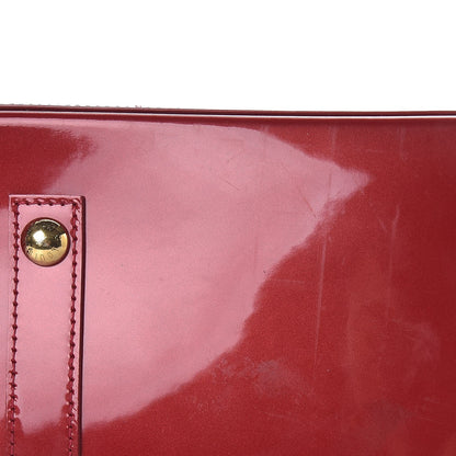 Louis Vuitton Vernis Alma GM Pomme D'Amour 11 of 14