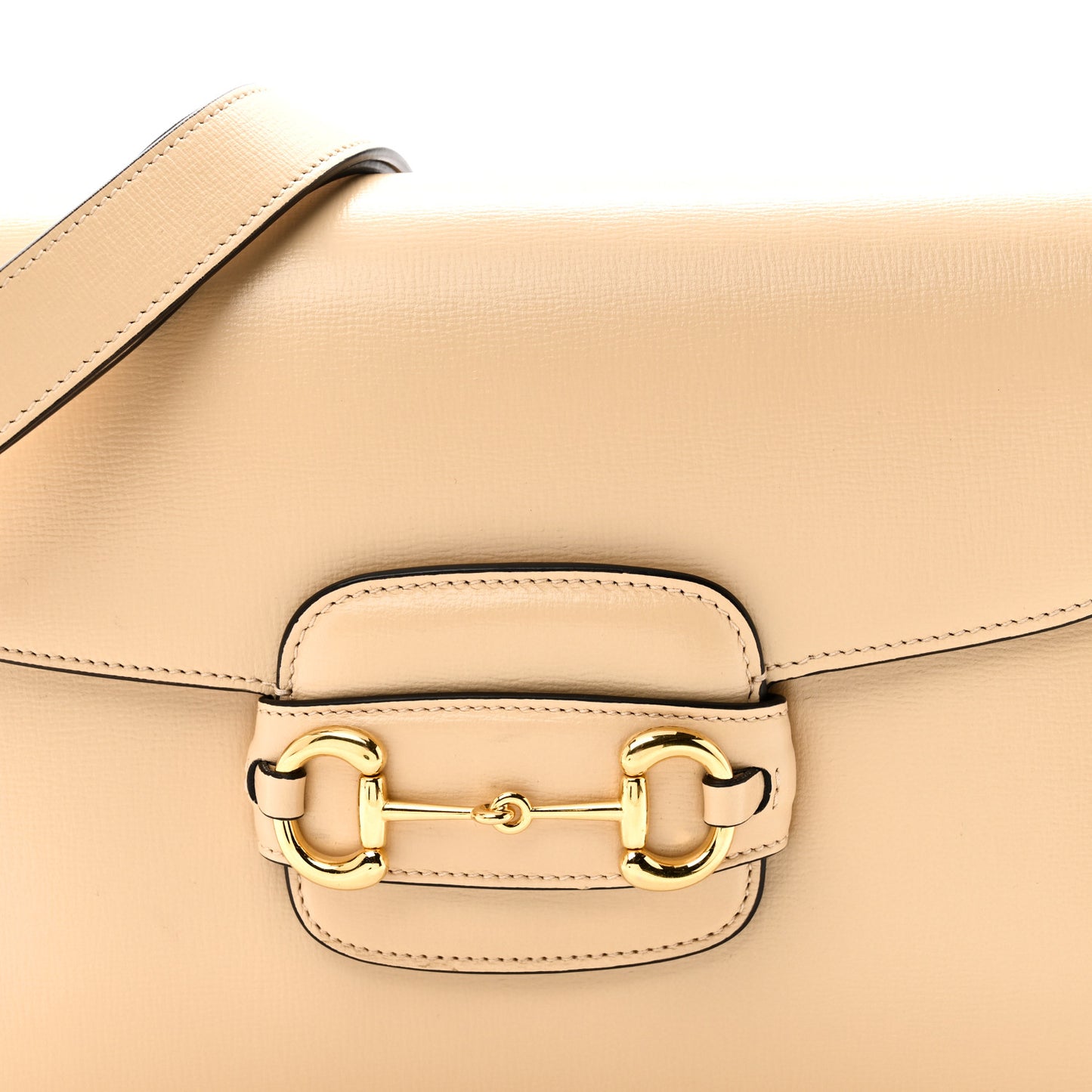 Azalea Calfskin Horsebit 1955 Shoulder Bag Bubble Tea