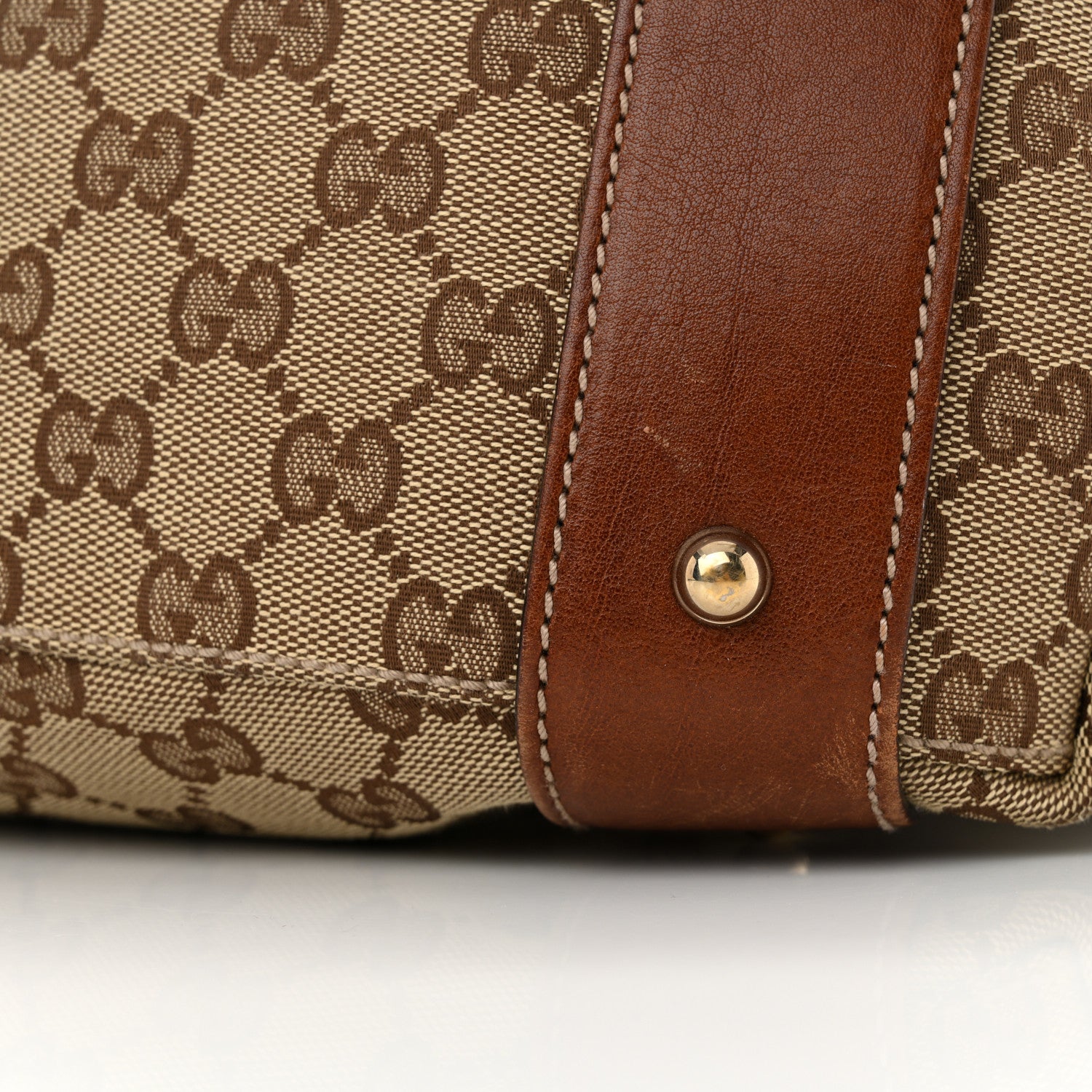 Gucci Monogram Medium Pelham Shoulder Bag Brown 17 of 17