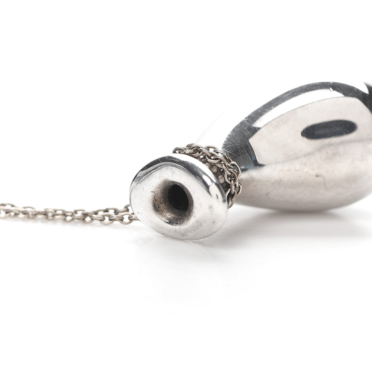 Sterling Silver Elsa Peretti Bottle Jug Pendant Necklace