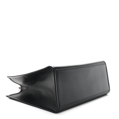Fendi Vitello King Plexiglass Medium Fendi Sunshine Shopper Tote Black 4 of 9