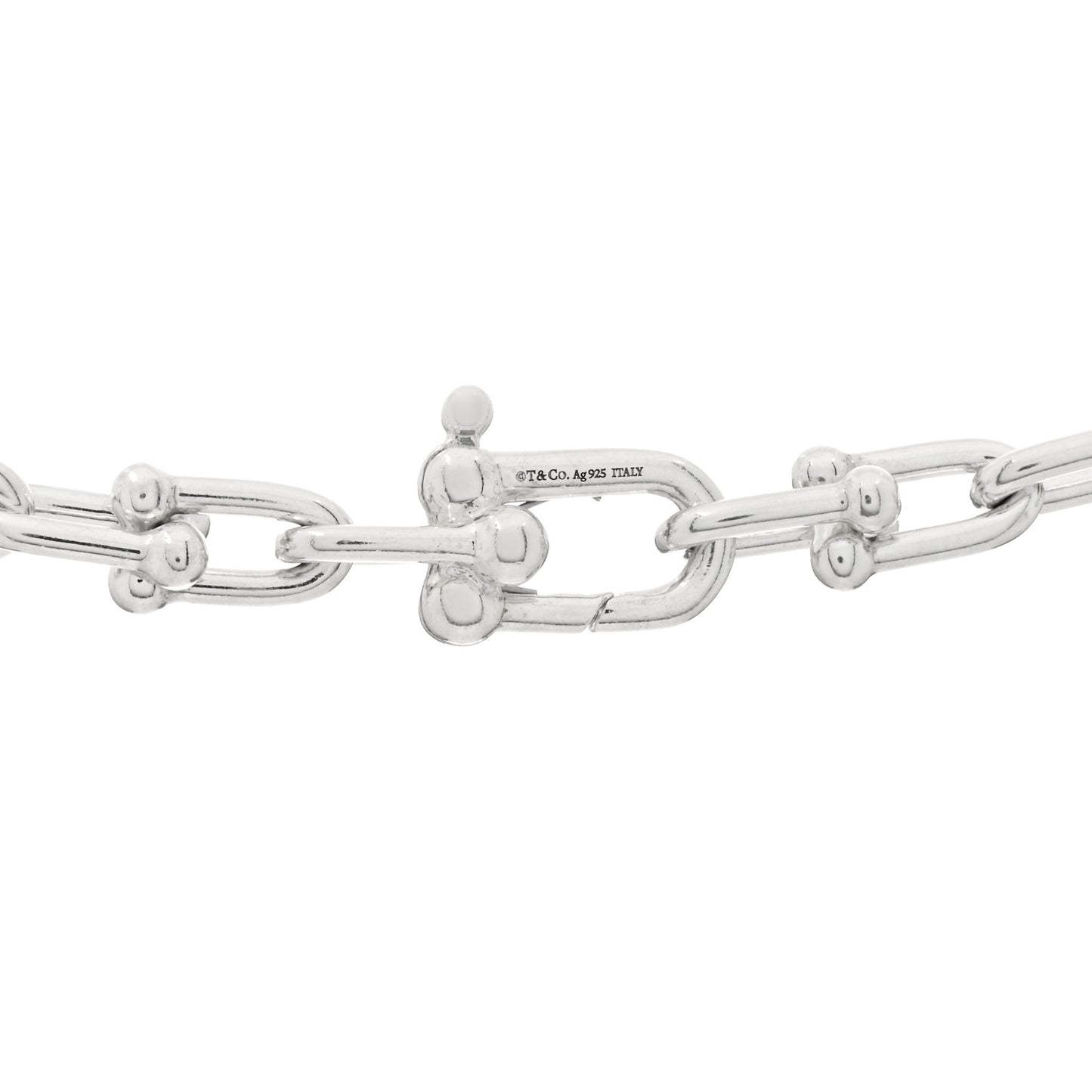 Sterling Silver Medium HardWear Link Necklace
