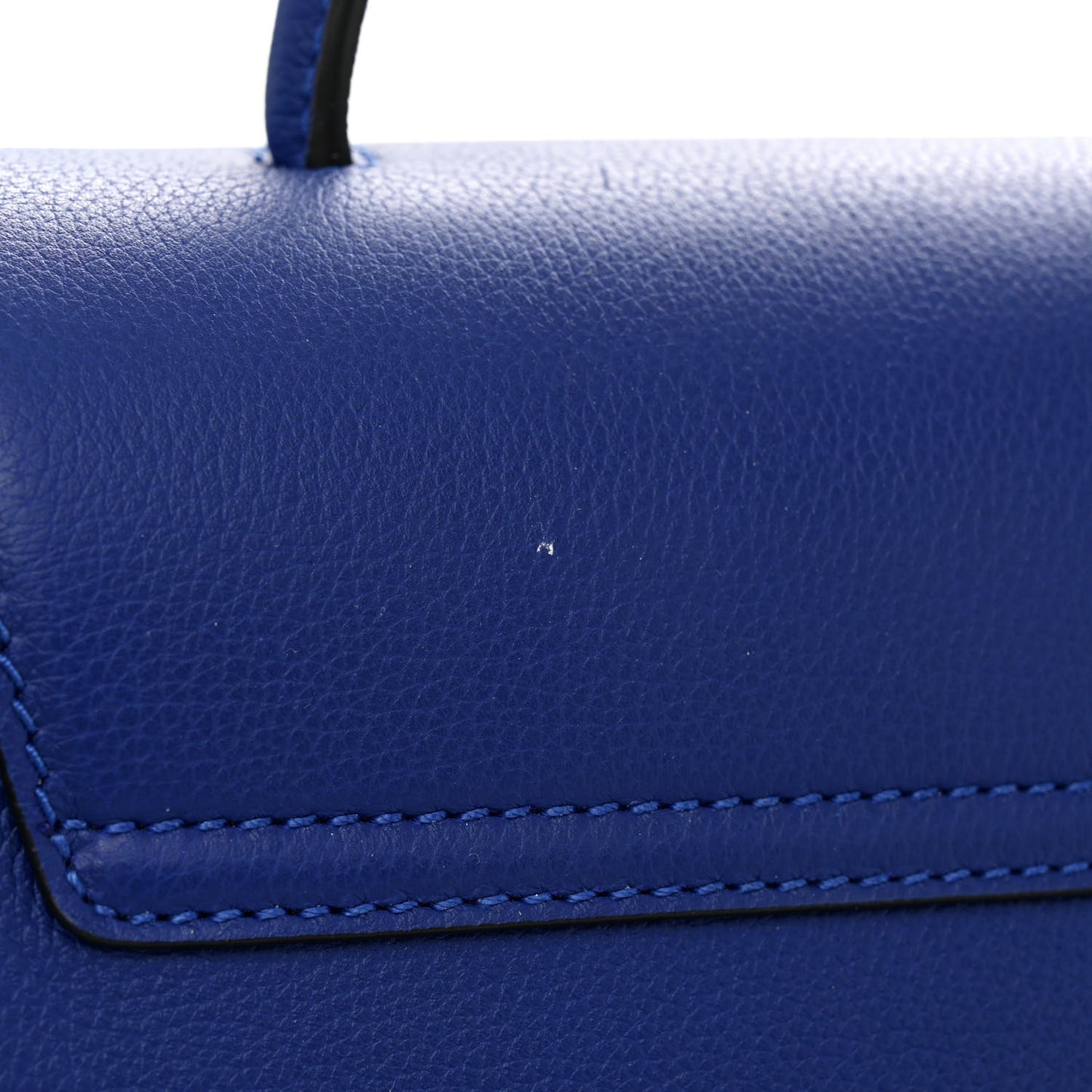 Calfskin Medium La Medusa Top Handle Handbag Lapis
