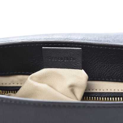 Chloe Suede Calfskin Medium Faye Backpack Black 6 of 14