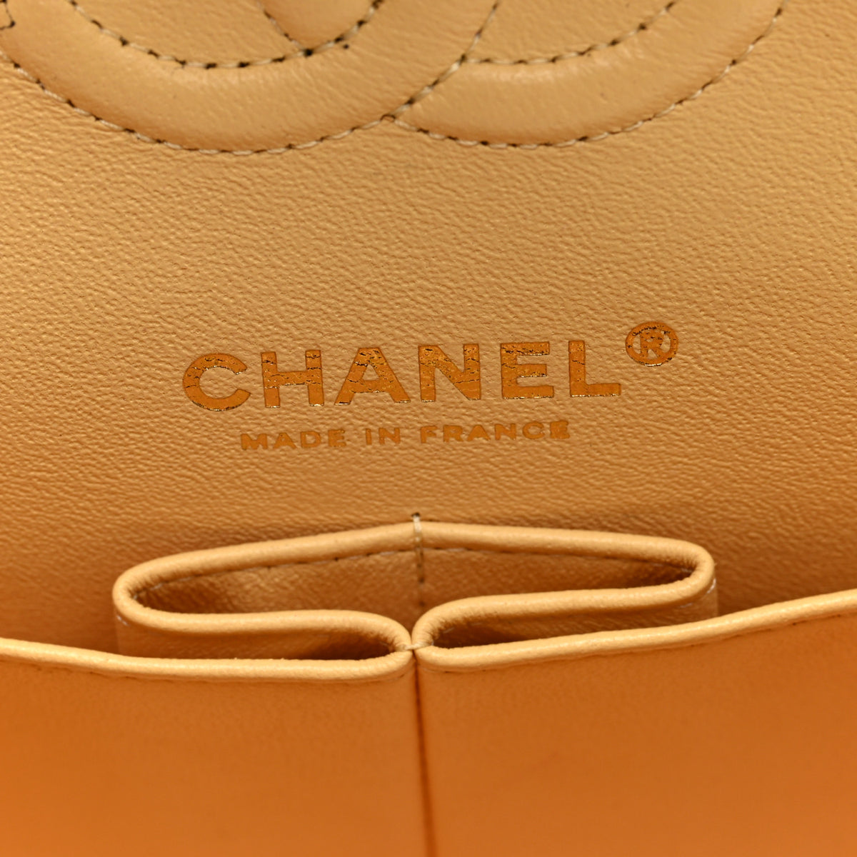 Chanel Lambskin Quilted Small Double Flap Pink Yellow 6 of 10