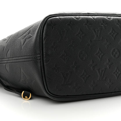 Louis Vuitton Empreinte Monogram Giant Neverfull MM Black 8 of 9