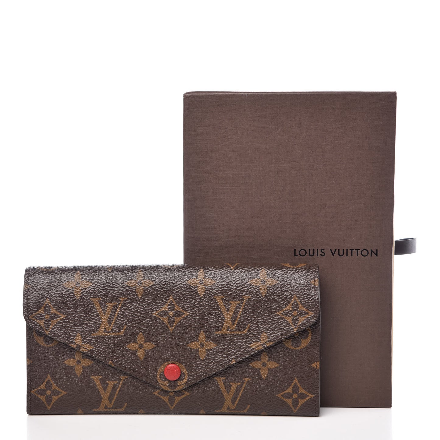 Monogram Josephine Wallet Rouge