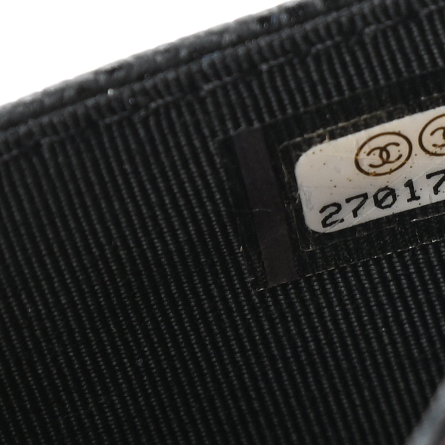 Chanel Caviar Quilted Flap Card Holder Black 8 of 8