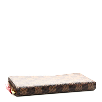 Louis Vuitton Damier Ebene Clemence Wallet Cherry 4 of 7
