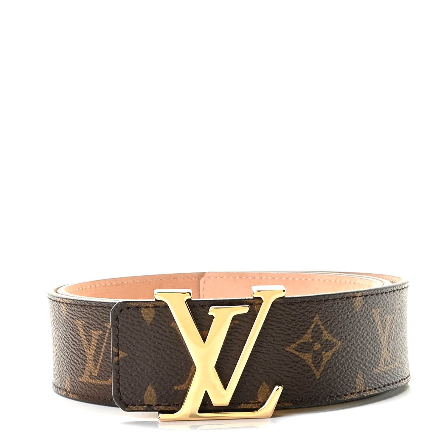 Louis Vuitton Monogram 40mm LV Initiales Belt 95 38 1 of 8
