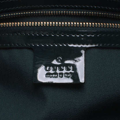 Gucci Patent Horsebit Print Glam Boston Green 6 of 7