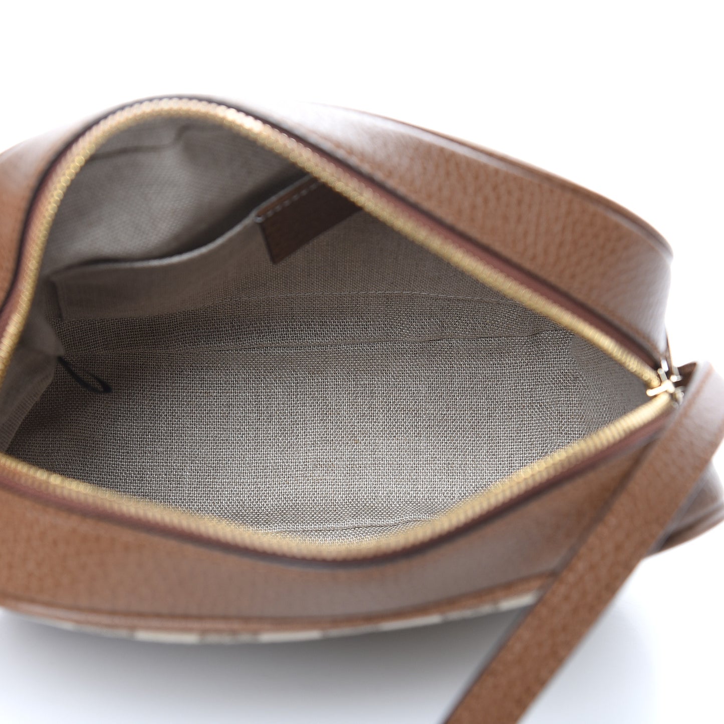 Monogram Mini Bree Messenger Bag Beige Tabacco