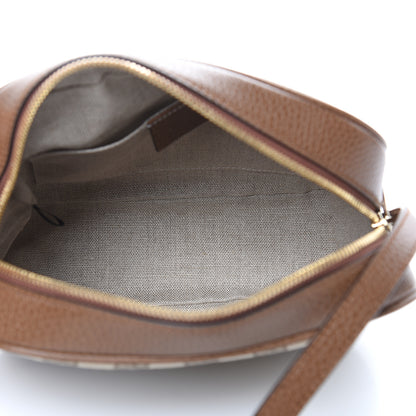 Gucci Monogram Mini Bree Messenger Bag Beige Tabacco 5 of 9