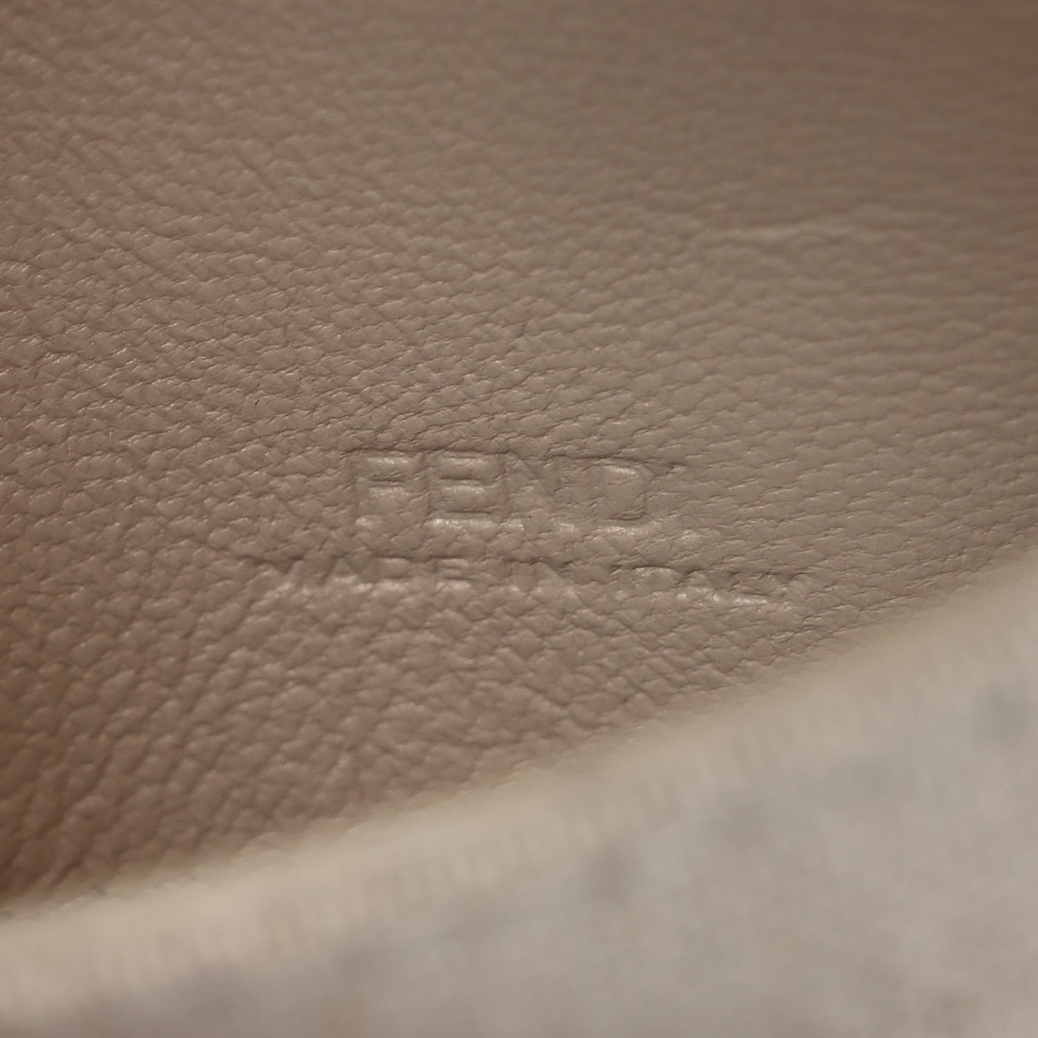 Fendi Kuban Canvas FF Embroidered Nano Baguette Charm Grezzo Multicolor 6 of 9