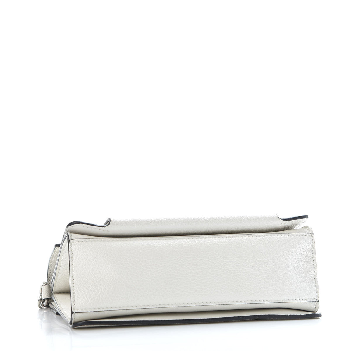 Goatskin Small GV3 Shoulder Bag White