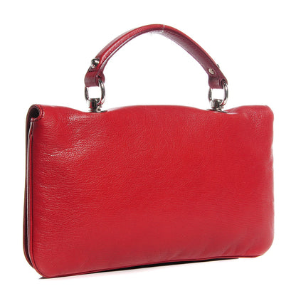 Gucci Leather Blondie Flap Red 3 of 7