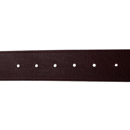 Louis Vuitton Vernis LV Facettes Belt 80 32 Rouge Fauviste 3 of 7