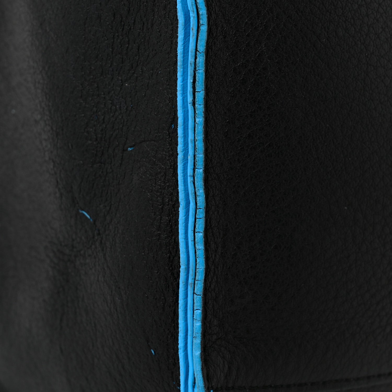 Balenciaga Veau Baltimore Double Sided Small Everyday Tote Bleu Turquoise Black 21 of 21