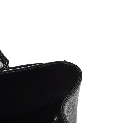 Chanel Calfskin Cerf Executive Shopper Tote Black 13 of 15