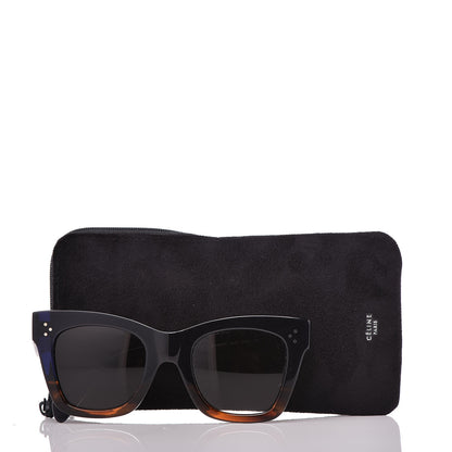 Celine Catherine Sunglasses CL 41098 F/S Blue Havana 7 of 7