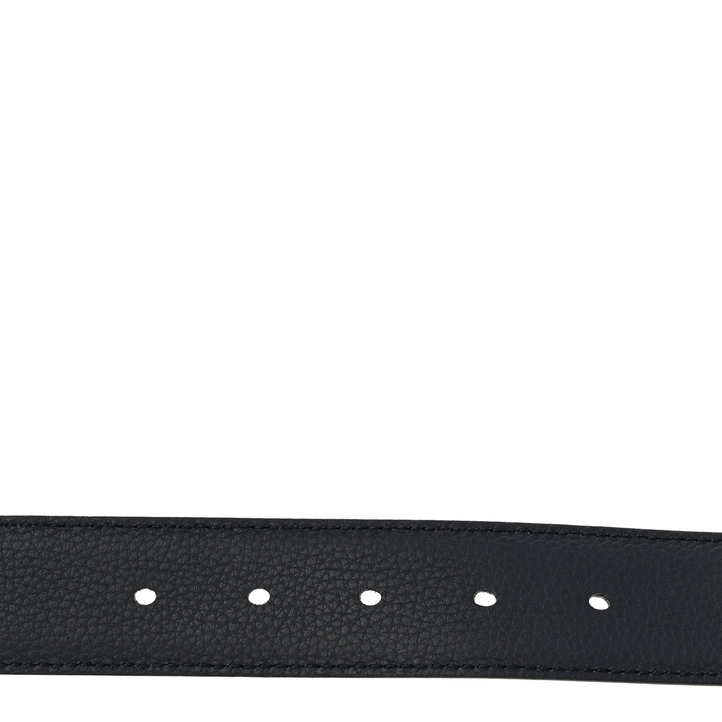 Calfskin Dior Homme Belt 85 Black