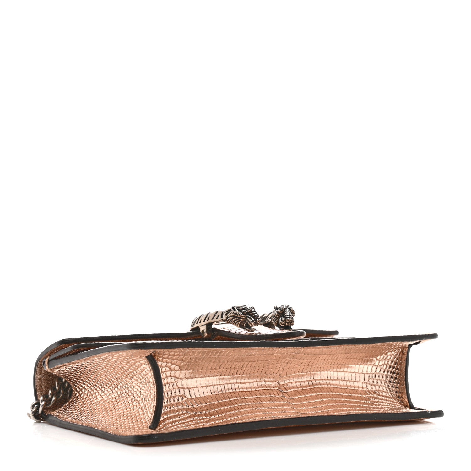 Gucci Metallic Lizard Super Mini Dionysus Bag Rame 4 of 9