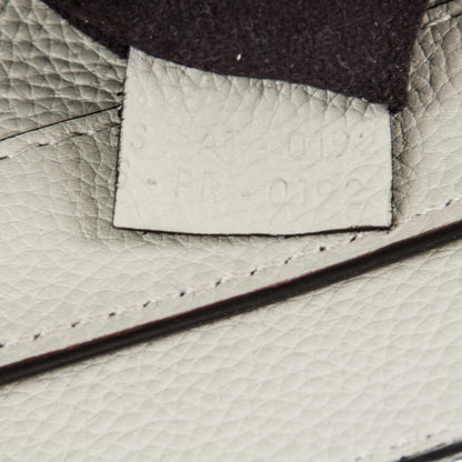 Celine Drummed Calfskin Mini Luggage Lune 7 of 7
