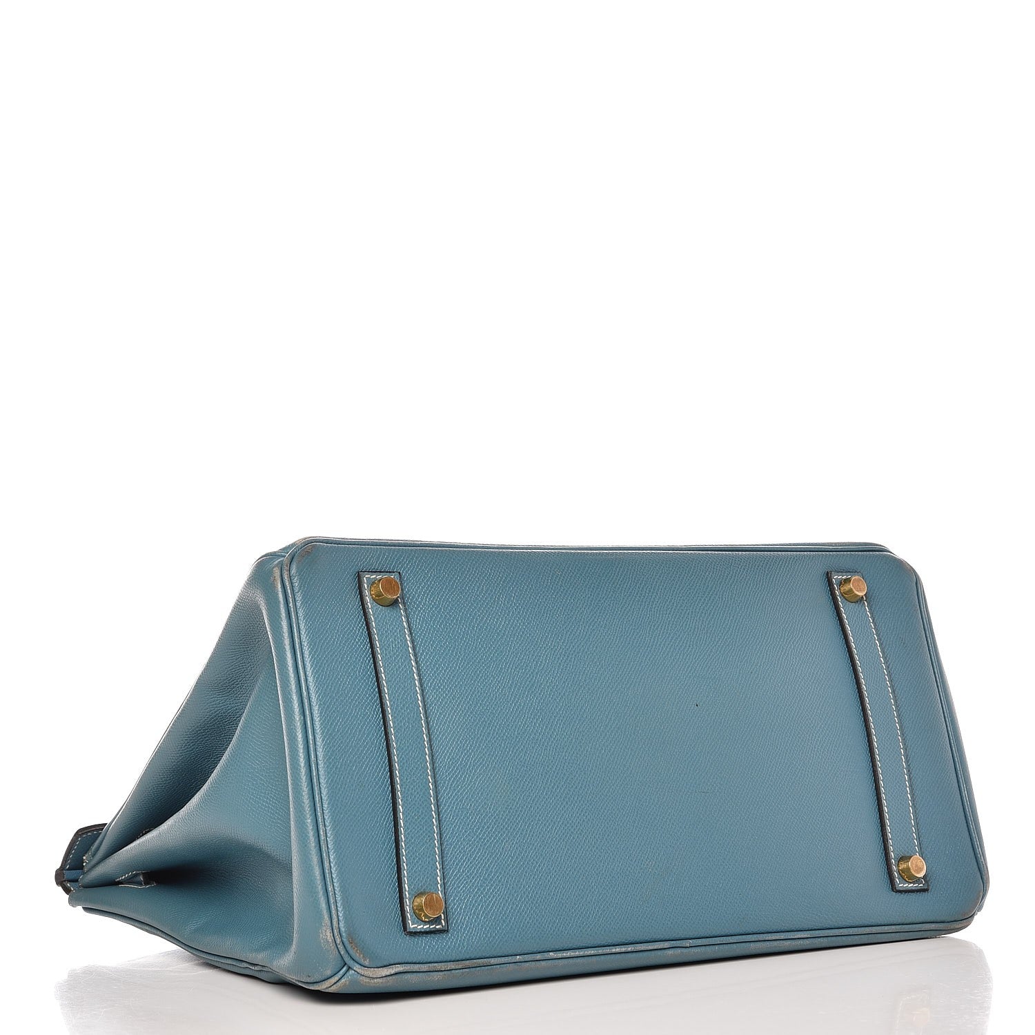 Hermes Epsom Birkin 35 Blue Jean 4 of 43