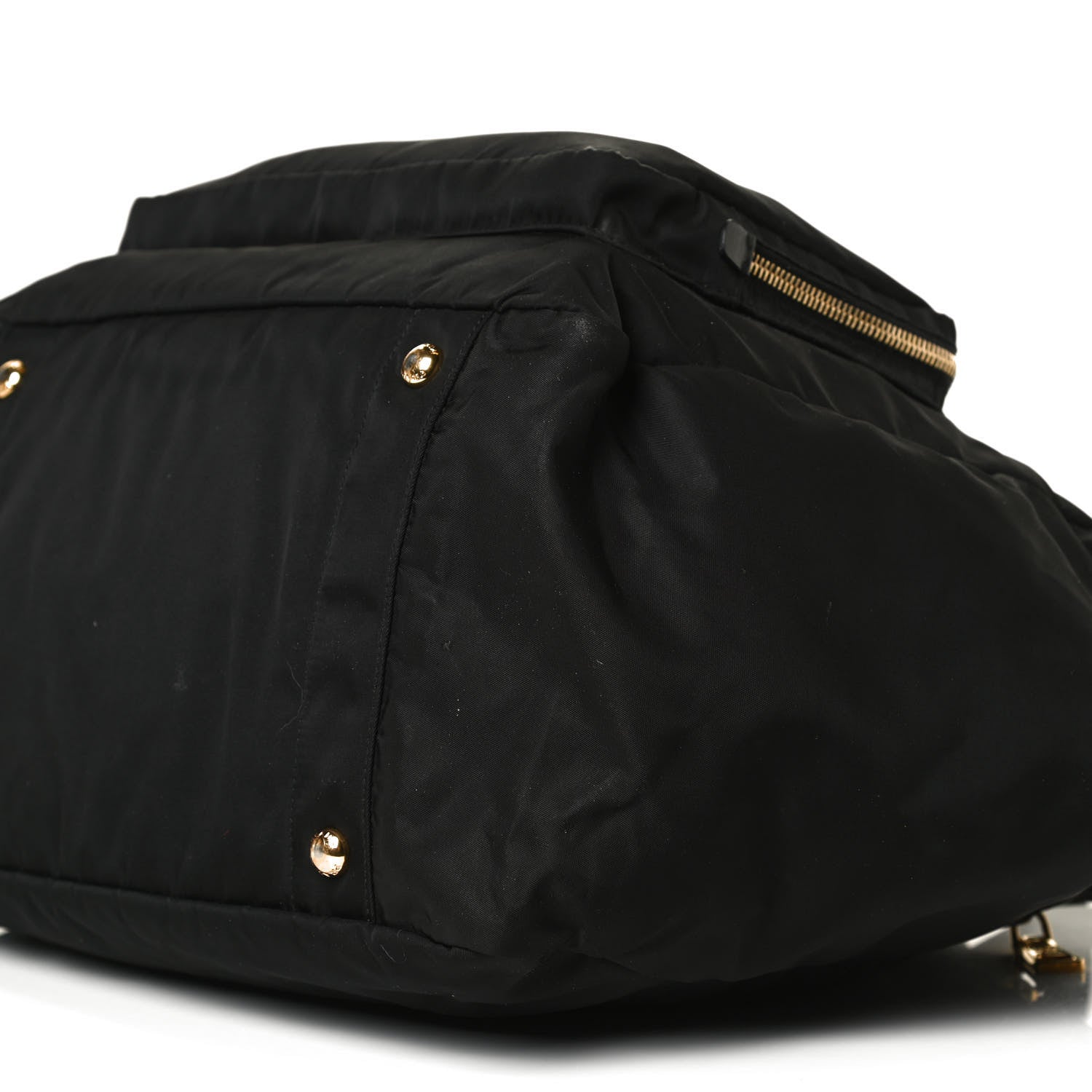 Prada Nylon Vela Baby Bag Black 10 of 14