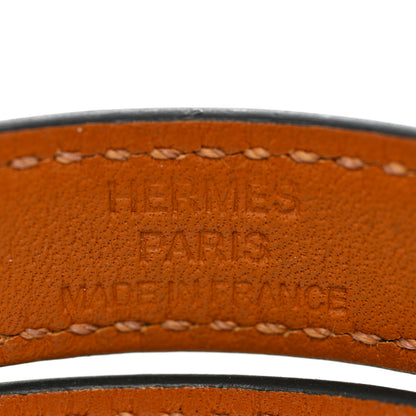 Hermes Box Kelly Double Tour Bracelet XS Black 4 of 7