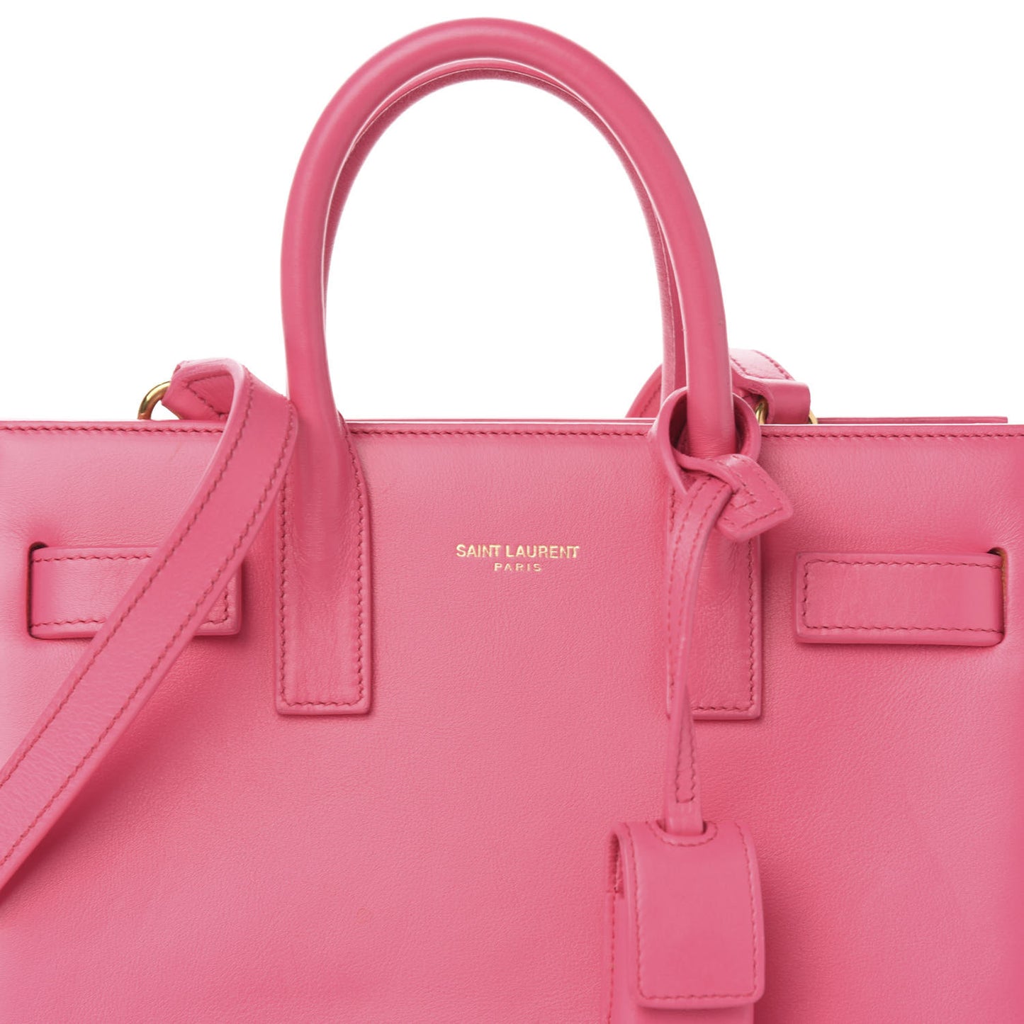 Calfskin Nano Sac De Jour Rose Clair