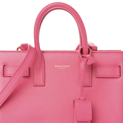 Saint Laurent Calfskin Nano Sac De Jour Rose Clair 9 of 9