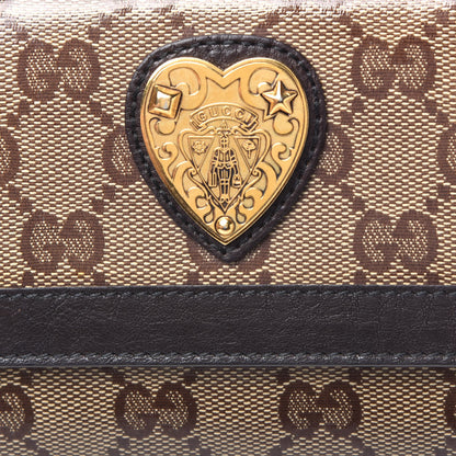 Gucci Crystal Monogram Babouska Continental Flap Wallet Brown 8 of 8