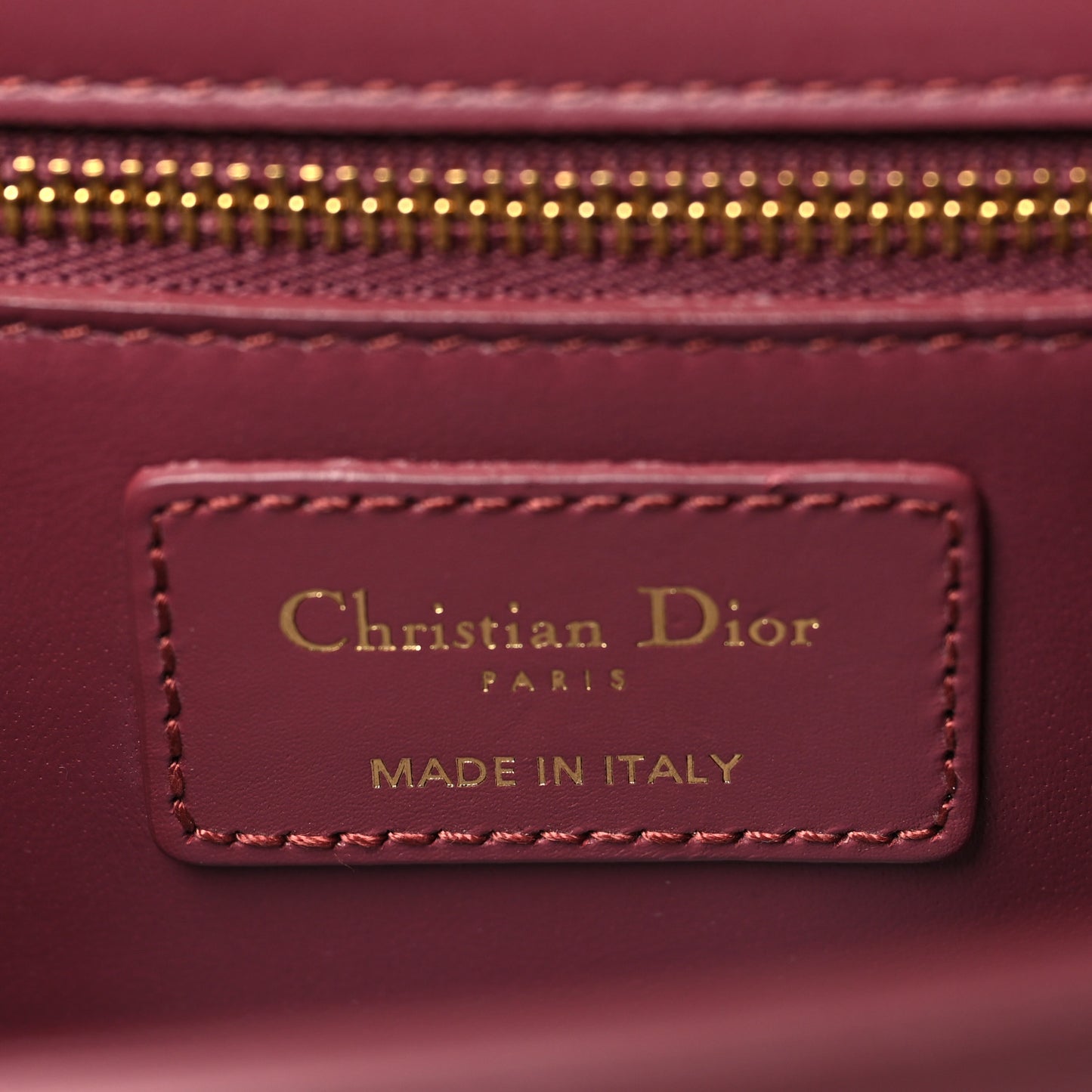 Smooth Calfskin 30 Montaigne Flap Bag Burgundy