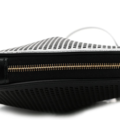 Alaia Calfskin Perforated Le Coeur Bag Black 9 of 11