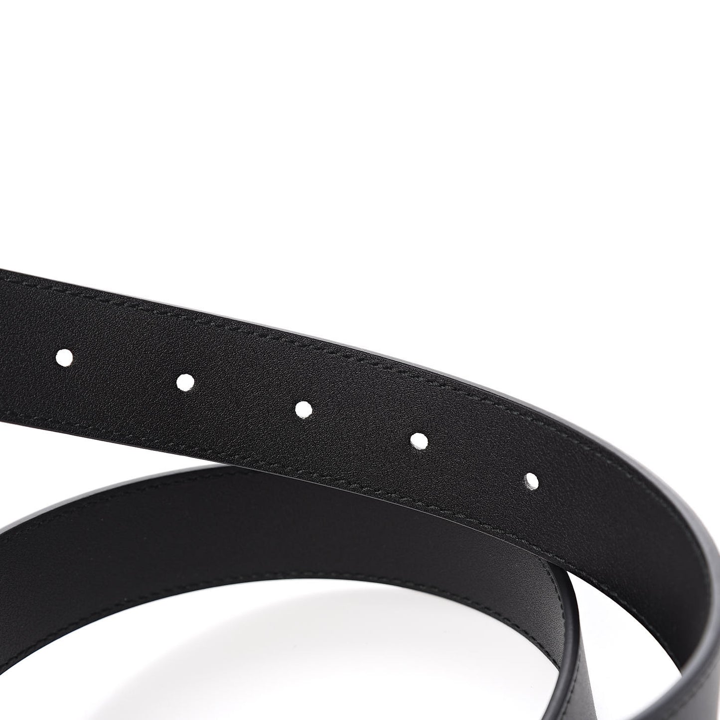 Calfskin Double G 30mm Belt 80 32 Black