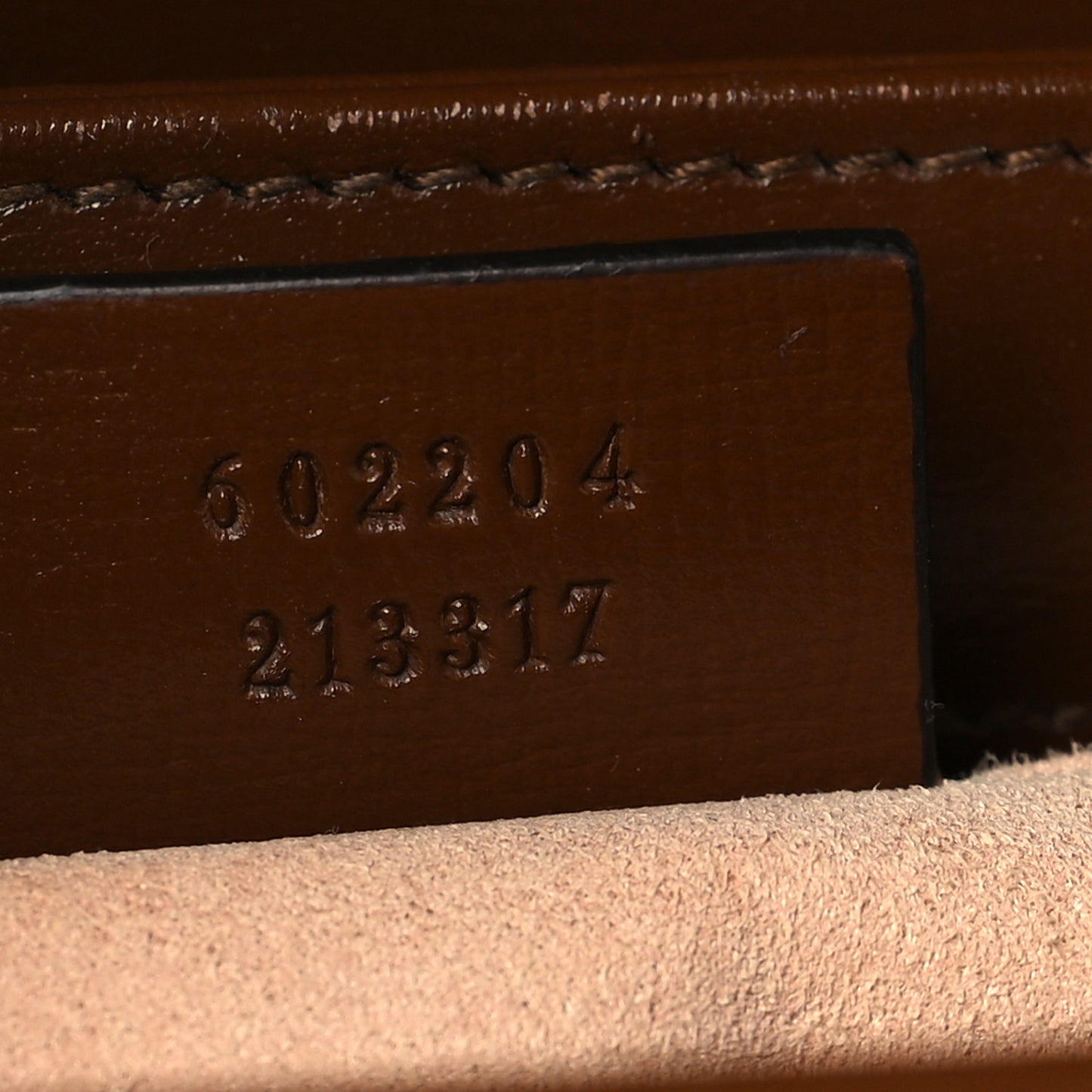 GG Supreme Monogram Horsebit 1955 Shoulder Bag Beige Brown Sugar