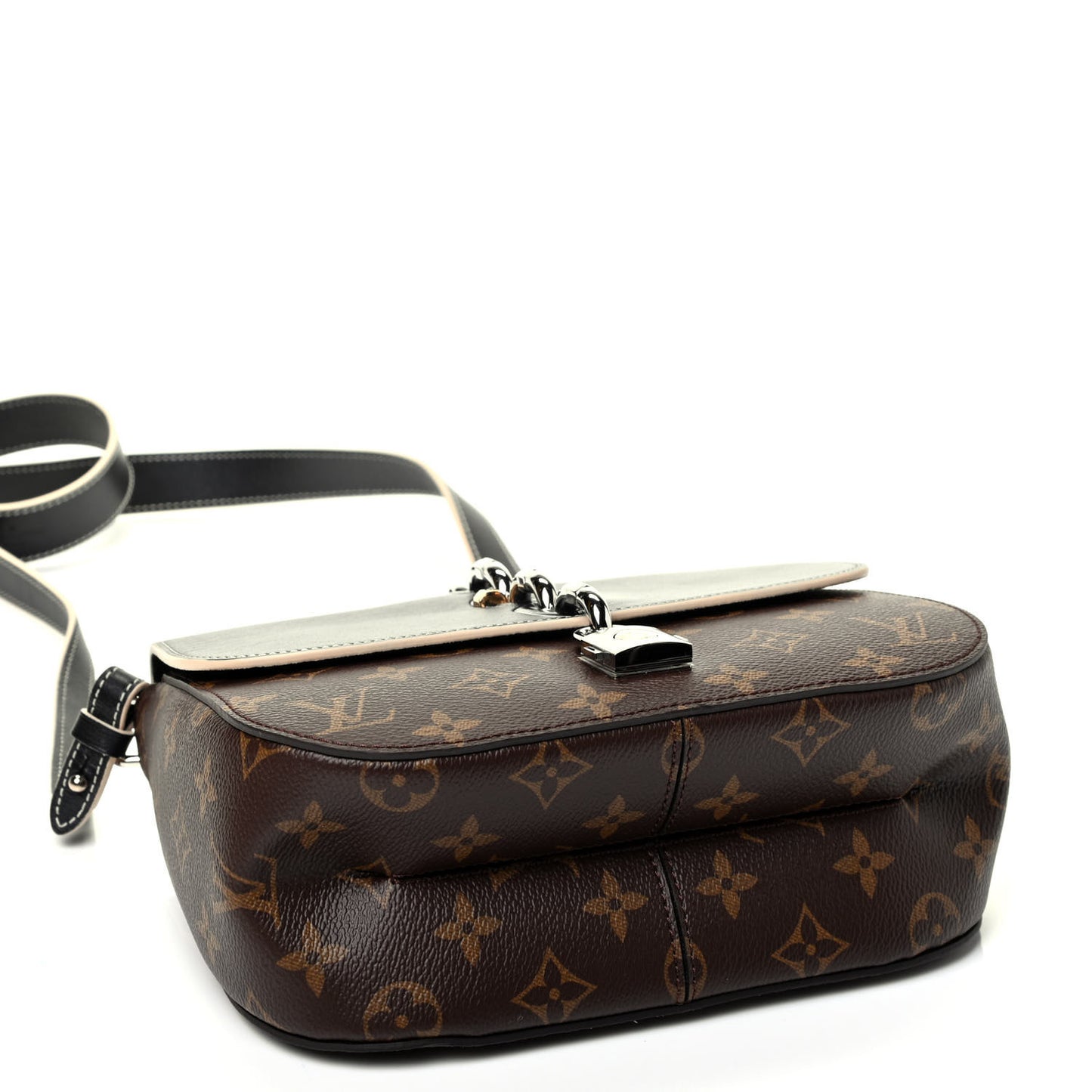 Calfskin Monogram Chain It Bag PM Black