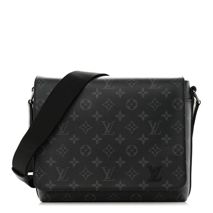 Louis Vuitton Monogram Eclipse District PM Black 1 of 13