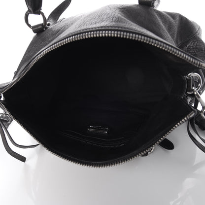 Miu Miu Nappa Monk Satchel Nero Black 5 of 7