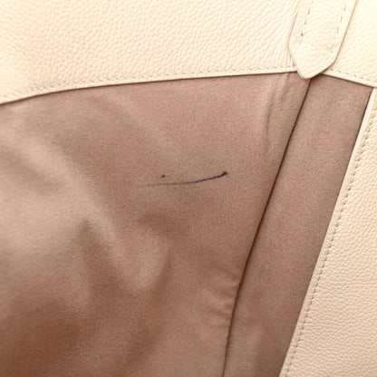 Tom Ford Grained Polyurethane Large Tara Tote Bag Chalk 13 of 15