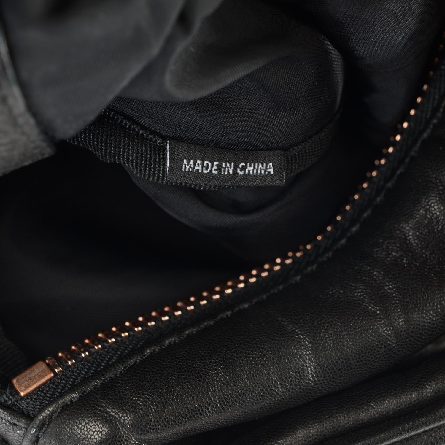 Alexander Wang Pebbled Lambskin Rocco Black Rose Gold Hardware 7 of 7