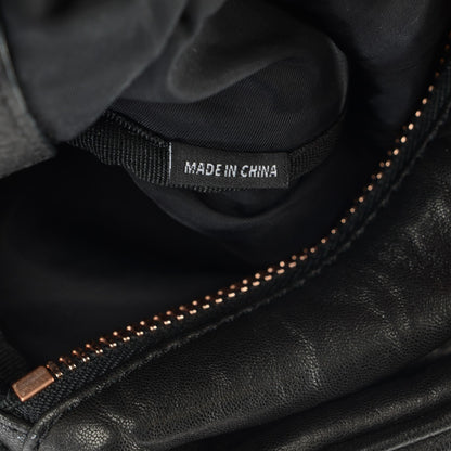 Alexander Wang Pebbled Lambskin Rocco Black Rose Gold Hardware 7 of 7
